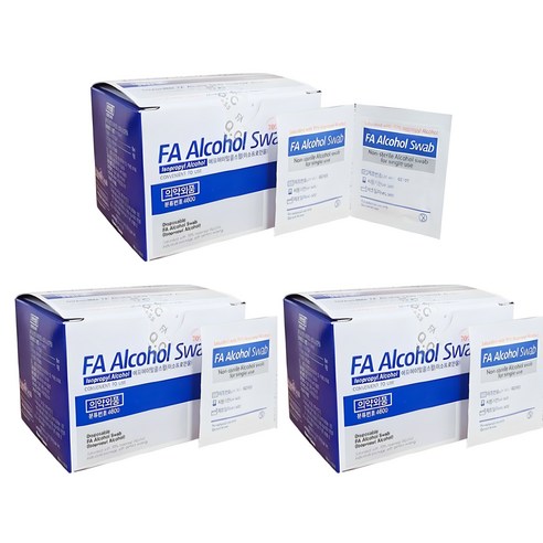 멸균 알콜 스왑으로 안전하고 위생적인 일상을!