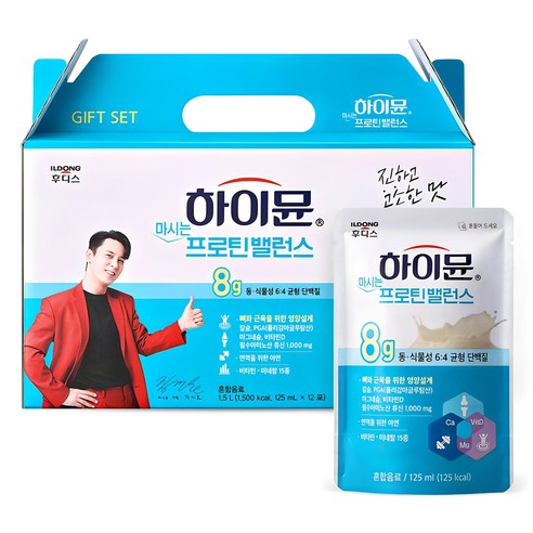 하이뮨 마시는 프로틴 밸런스, 125ml, 12개