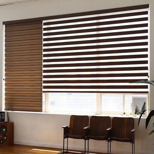 답답한 햇빛, 칙칙한 분위기? 창안애 내츄럴 콤비 블라인드로 아늑한 공간을! 콤비블라인드