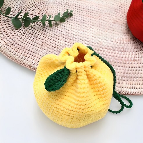 상큼한 망고와 함께 시작하는 짜릿한 뜨개질, 쪼꼬미 Fruits 미니백 DIY!
