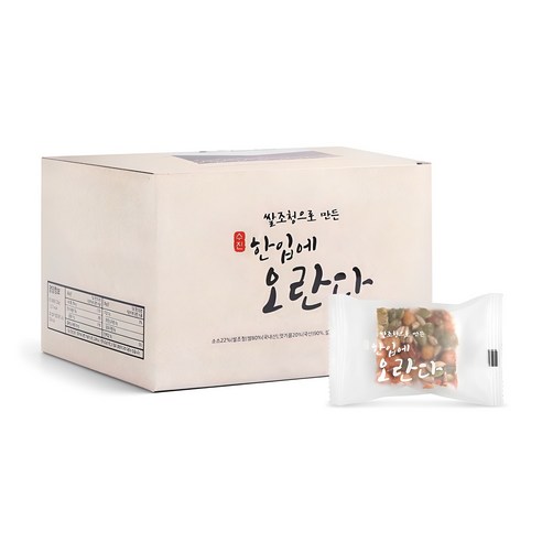 수진식품 쌀조청으로 만든 한입에 오란다 24개입, 288g, 1개 - 강정 | 쿠팡