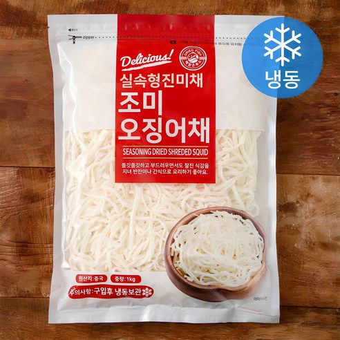 해맑은푸드 조미오징어채 실속형진미채, 1kg, 1개