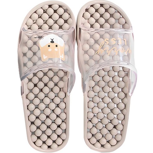 쓰임 시바 프렌즈 욕실화, 다크그레이, 1개