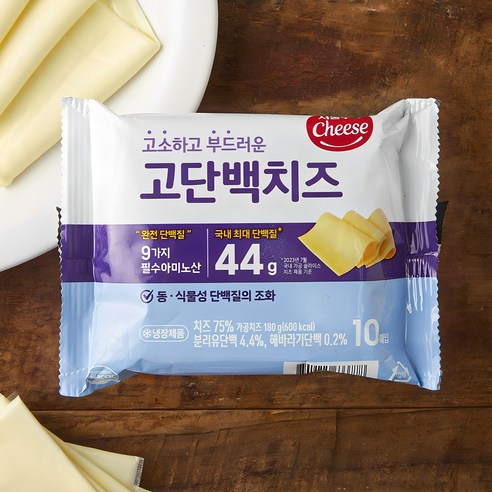 서울우유치즈 고소하고 부드러운 고단백 치즈, 18g, 10개입, 1개
