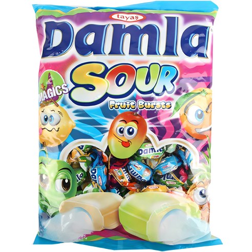타야스 담라 사워 소프트캔디, 1kg, 1개