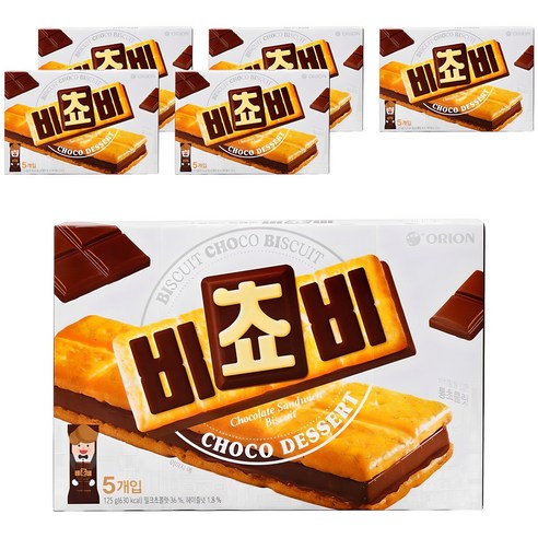 Bichovy Bichovy Choco 餅乾 Bichovy 125 Bichovy 125g Bichovy Cookies Bichovy Choco Bichovy 巧克力餅乾 Orion Bichovy 巧克力零食 巧克力餅乾