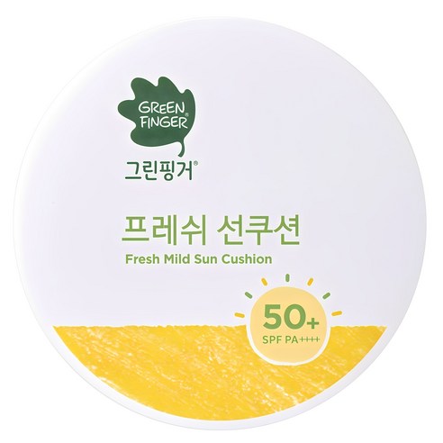 그린핑거 프레쉬 마일드 유아 선쿠션 SPF50+ PA++++, 12g, 1개 출산/유아동