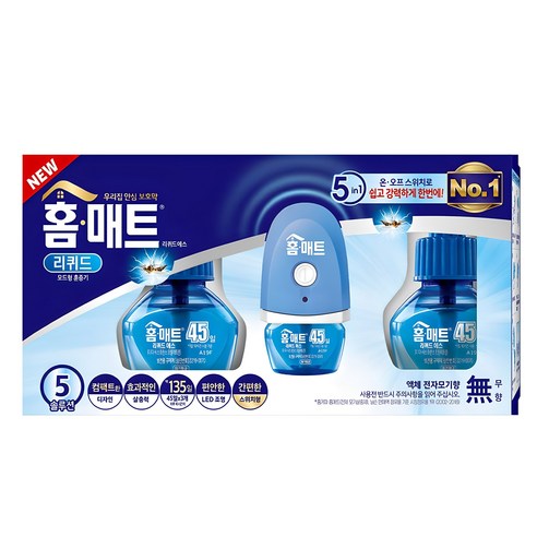 홈매트 리퀴드 스위치형 + 리필 3p, 29ml, 1세트