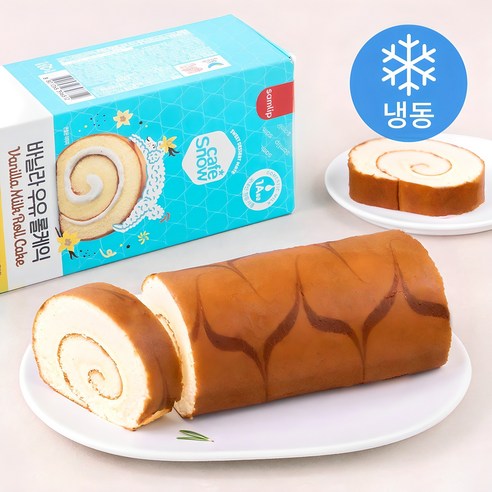 냉동실 필수템! 삼립 바닐라 우유 롤케익, 왜 쟁여둬야 할까요? (솔직 후기) 롤케익
