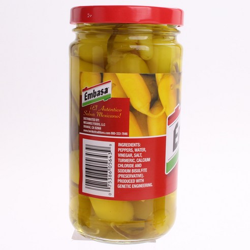 075386056439 EEB-05643 Fast Buy Global Guerito Julita Pepper Pepper Pickle Peppers Pickle Carrot Pickled Bell Pepper