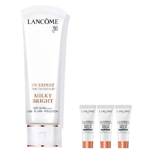 칙칙한 피부톤? 랑콤 선크림으로 매일 빛나는 민낯 자신감! 랑콤밀키브라이트