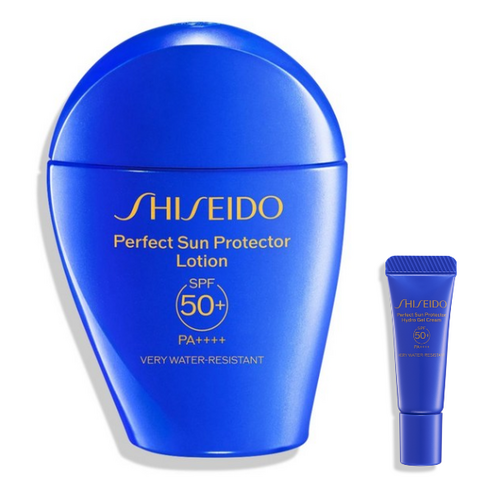 끈적임은 싫고, 강력한 자외선 차단은 원해? 시세이도 파란자차 솔직 후기 시세이도썬크림