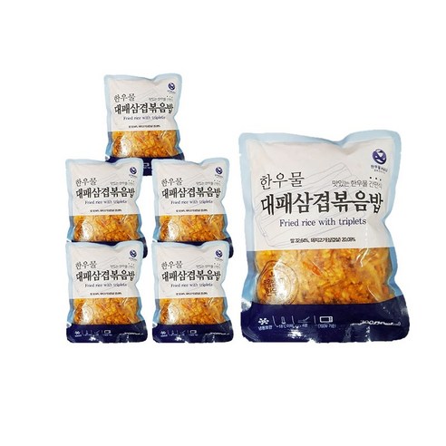 [치타마켓] 한우물 대패삼겹볶음밥 300g 1봉, 300g, 1개 - 기타즉석식품 | 쿠팡