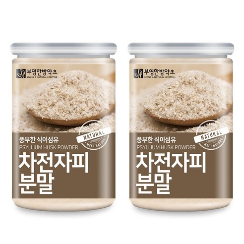 부영한방약초 차전자피 분말, 300g, 2개