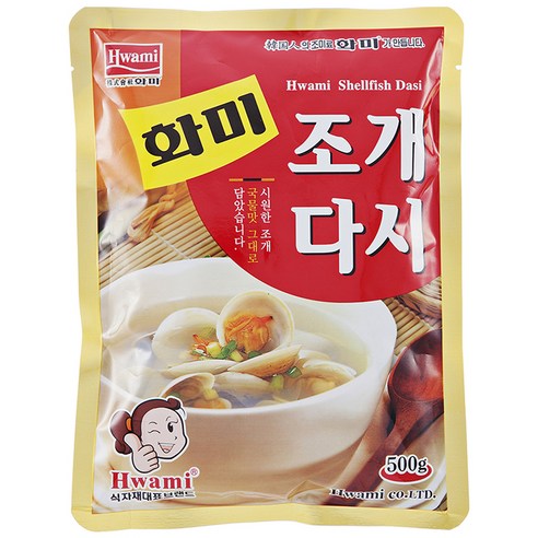 화미 조개다시, 500g, 1개