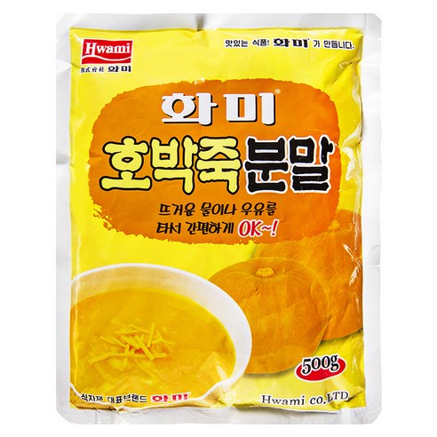 화미_호박죽분말 500G 1팩, 1개