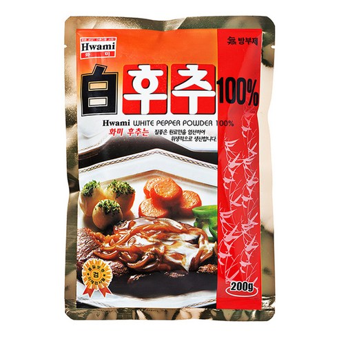 [화미] 백후추, 200g, 1개, 100%