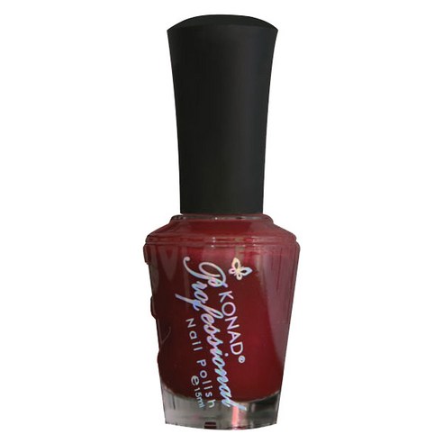 코나드 프로페셔널 레귤러 네일 폴리쉬 15ml, 와인레드, 1개