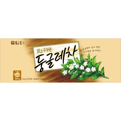 담터 둥굴레차, 4g, 15개입, 1개