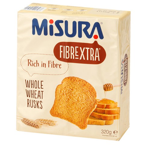 미주라 토스트 비스켓, 320g, 1개