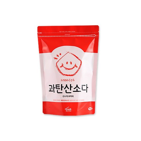 엘앤에스 과탄산소다 산소계표백제, 1kg, 1개