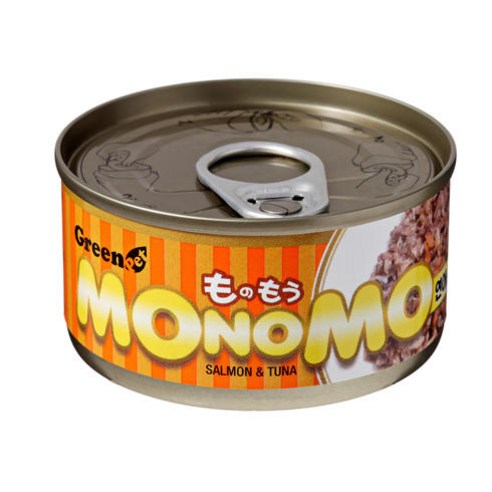 그린펫 미아오 고양이 간식캔, 연어 + 참치 혼합맛, 24개