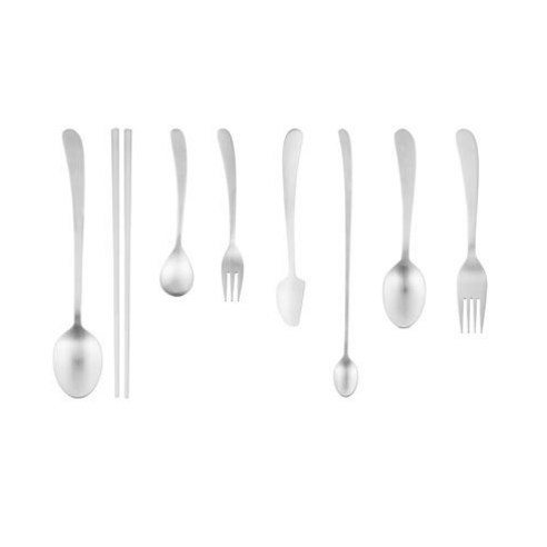 웨이브 알뜰 5인 풀세트 31pcs, 실버, 1개