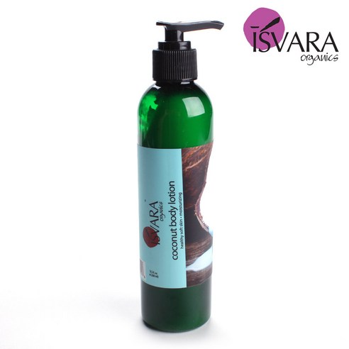 Isvara Organics 바디 로션, 280ml, 코코넛