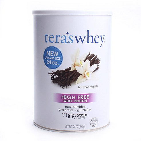 테라스웨이 rBGH 프리 웨이 프로틴, 680g, 버번 바닐라(Bourbon Vanilla)