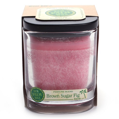 알로하베이 에코 팜 왁스 자캔들, Brown Sugar Fig Light Rose, 1개