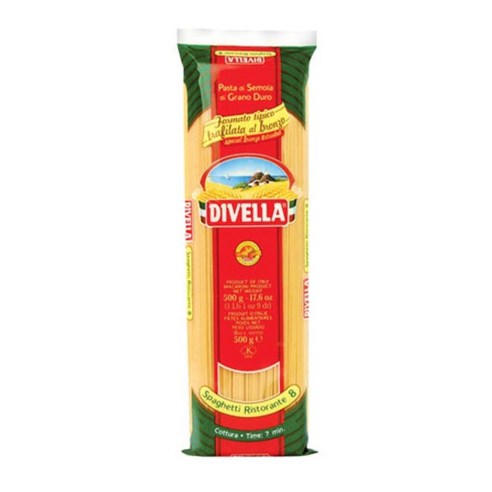 디벨라 파스타 동압출스파게티, 500g, 2개