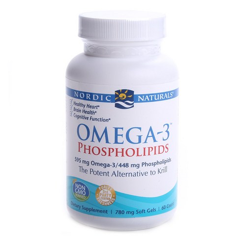 노르딕내츄럴스 오메가 3 포스폴리피드 780mg 소프트젤, 60개입, 1개