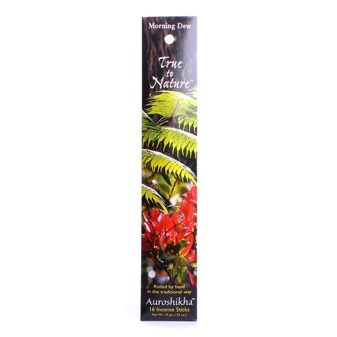 Auroshikha 트루 투 네이쳐 인센스 10g 16개입, Morning Dew