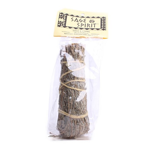 세이지스피릿 네이티브 아메리칸 인센스, Smudge Wand Small Sage & Copal