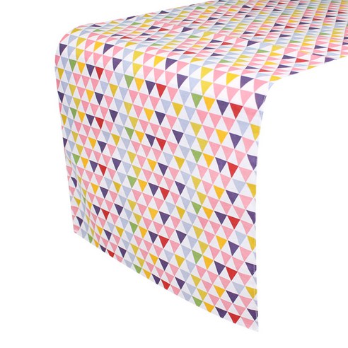 라이프스푼 테이블러너, 레인보우, 33 x 230cm