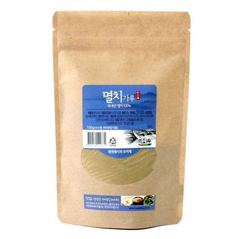 뫼달해 멸치가루, 100g, 1개