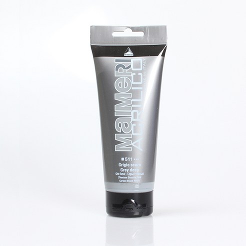마이메리 아크릴리코 200ml 낱색 아크릴물감, 511 AM GREY DEEP, 1개
