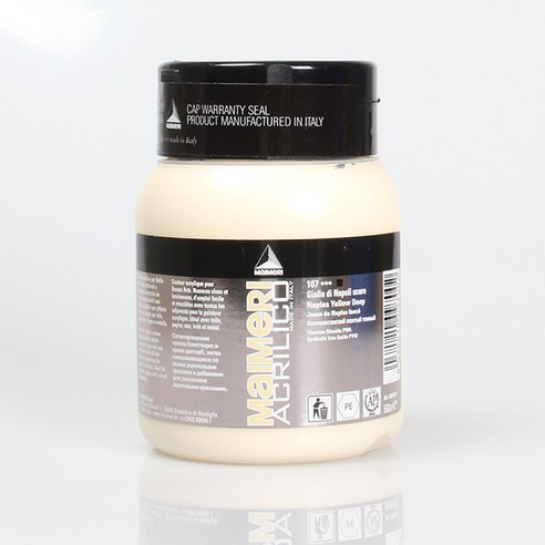 마이메리 아크릴리코 500ml 낱색 아크릴물감, 107 AM NAPLES YELL DEEP, 1개