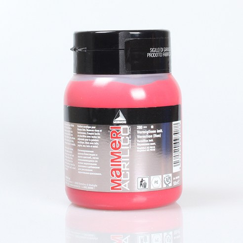 마이메리 아크릴리코 500ml 낱색 아크릴물감, 280 AM VERMILION HUE, 1개