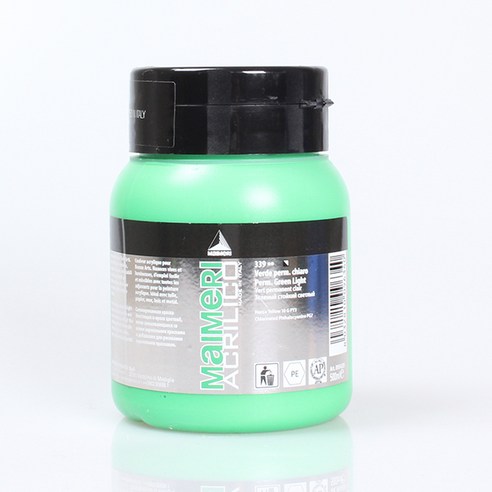 마이메리 아크릴리코 500ml 낱색 아크릴물감, 339 AM PERMAN GREEN LGT, 1개