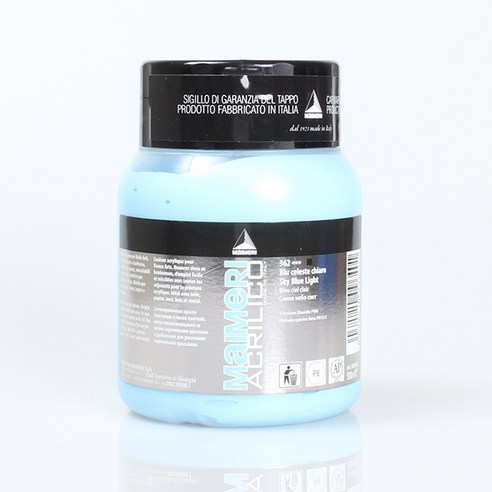 마이메리 아크릴리코 500ml 낱색 아크릴물감, 362 AM SKY BLUE LGT, 1개