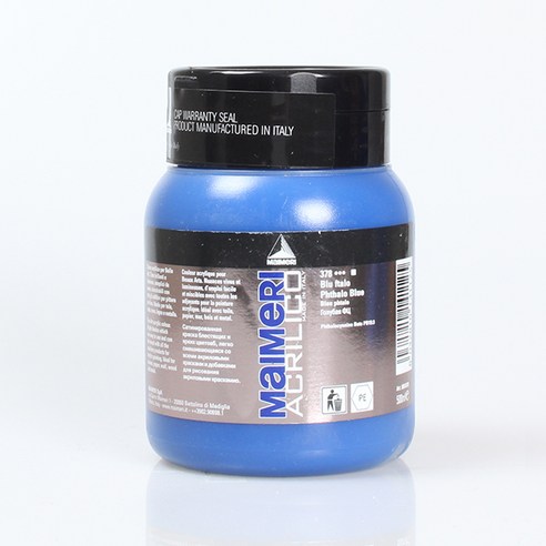 마이메리 아크릴리코 500ml 낱색 아크릴물감, 378 AM PHTHALO BLUE, 1개