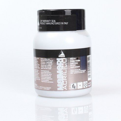 마이메리 아크릴리코 500ml 낱색 아크릴물감, 510 AM COOL GREY, 1개
