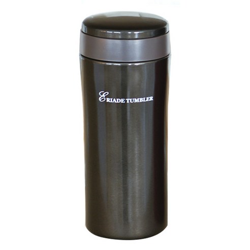 엘리아데 보온 보냉텀블러, 블랙펄, 350ml