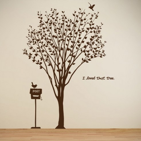 [천삼백케이] [뭉키데코] Love tree, 다크브라운