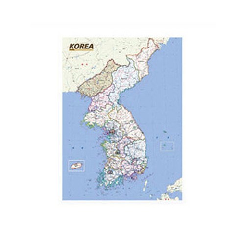 렉스데코 대한민국전도, 원단, 1개
