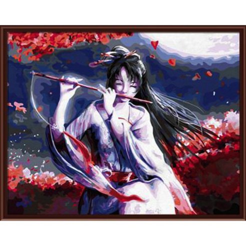 스위티 명화그리기 가로형, 피리부는여인, 1개