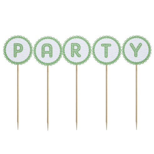 와니데코 미니파티픽 PARTY, 화이트+연그린