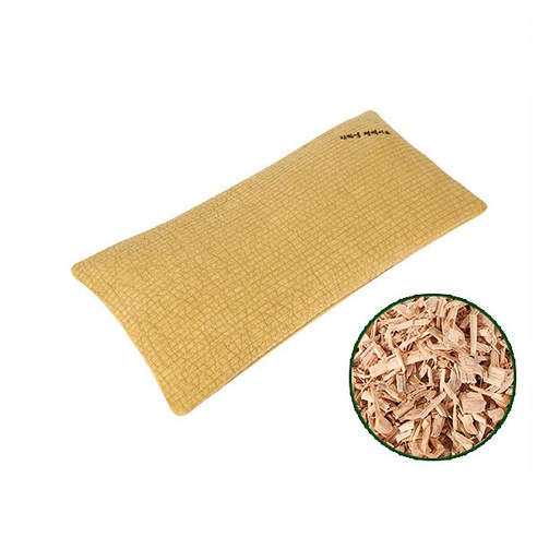 [친환경편백아트] 편백베개 클래식 파쇄칩 소, 황토