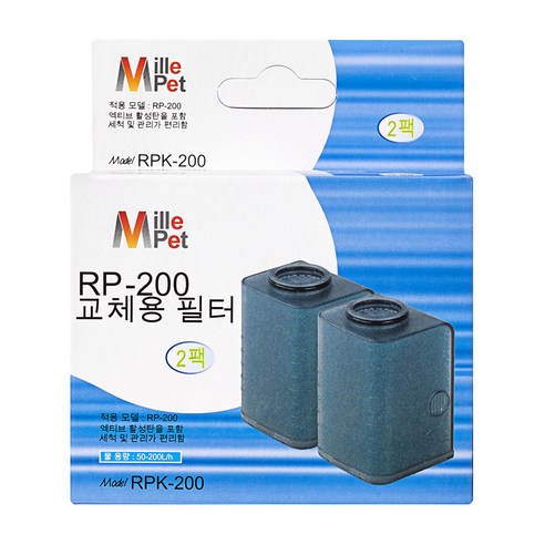 [밀레펫] RP-200 교체용 필터, 1개